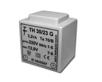 Фото Малогабаритный трансформатор для печатных плат ТН 30/23 G