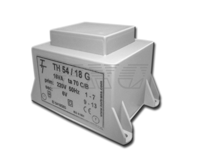 Фото Малогабаритный трансформатор для печатных плат ТН 54/18 G
